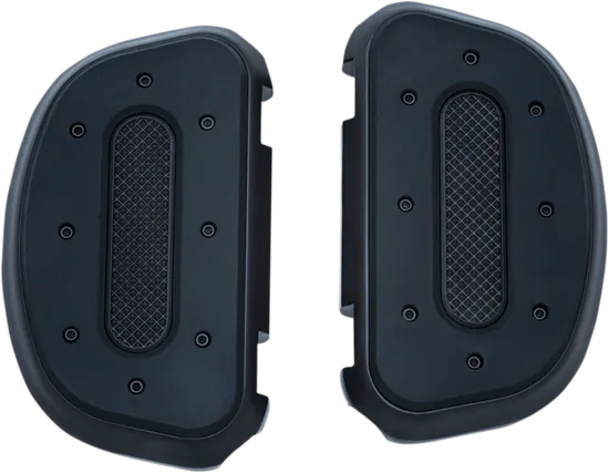 Kuryakyn Black Heavy Industry Passenger Floorboards Set