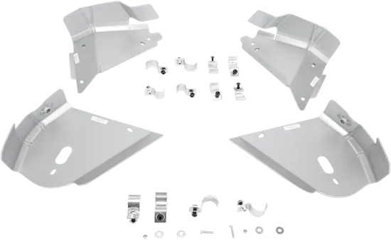 Moose Bolt On Aluminum Front A Arm Skid Plate Guards