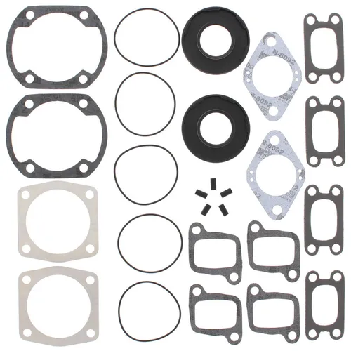 Vertex Complete Engine Rebuild Gasket Kit with Oil Seals