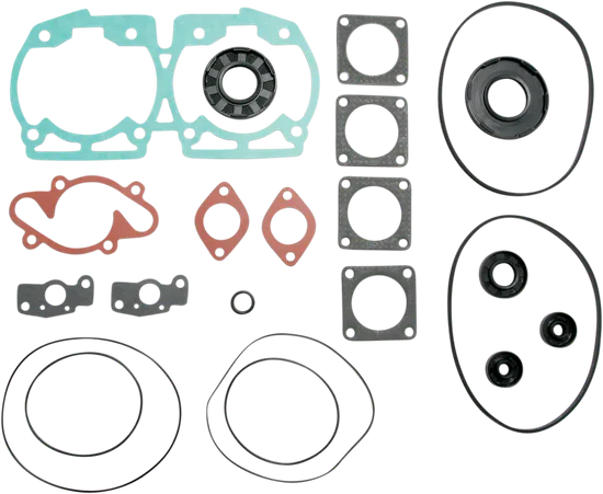 Vertex Complete Engine Rebuild Gasket Kit with Oil Seals