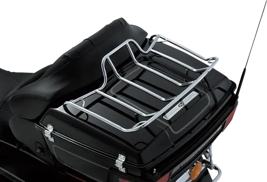 Kuryakyn Chrome Tour-Pak Luggage Rack Steel 20x12in.