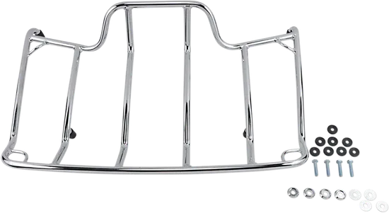 Kuryakyn Chrome Tour-Pak Luggage Rack Steel 20x12in.