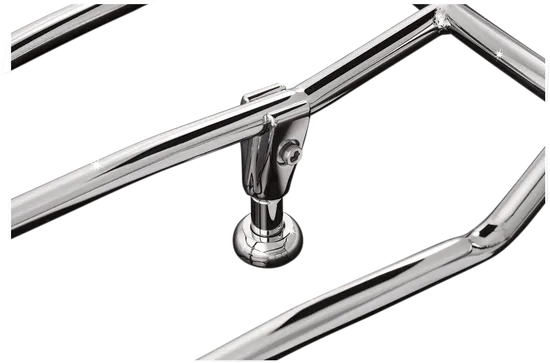 Kuryakyn Multi-Rack Adjustable Luggage Rack Chrome