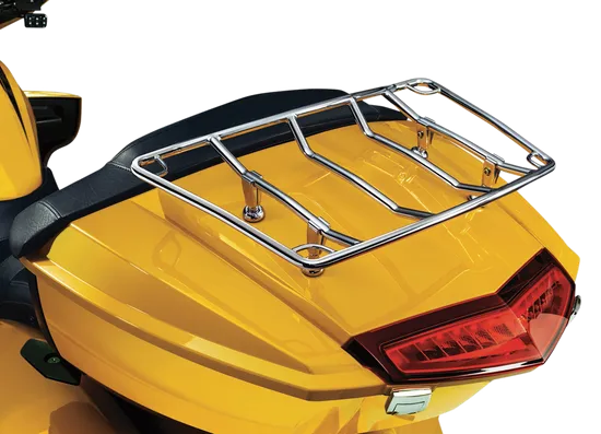 Kuryakyn Multi-Rack Adjustable Luggage Rack Chrome