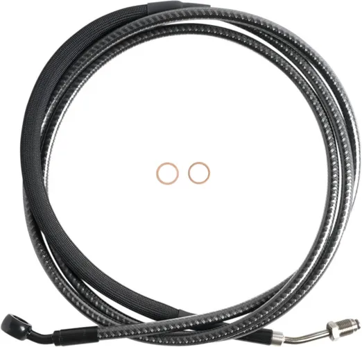 Magnum Braided Hydraulic Clutch Cable KARBONFIBR 76in 35 Deg