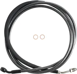 Magnum Braided Hydraulic Clutch Cable KARBONFIBR 76in 35 Deg