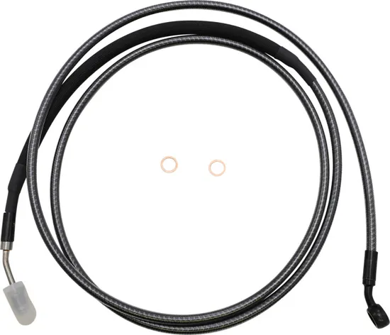 Magnum Braided Hydraulic Clutch Cable Line KARBONFIBR 82in