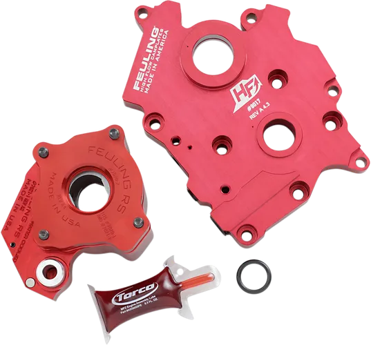 Feuling M8 Race Twin Cooled Oil Pump w Camplate