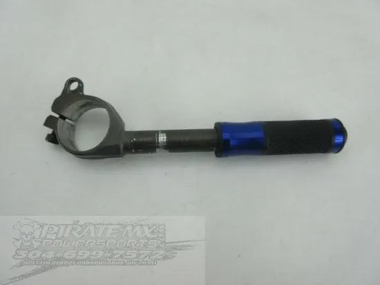 Left Clip-On Clip Side Handle Bar 2003 Kawasaki Ninja ZX6R ZX636C 856