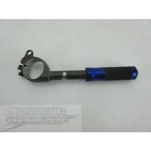 Left Clip-On Clip Side Handle Bar 2003 Kawasaki Ninja ZX6R ZX636C 856 7