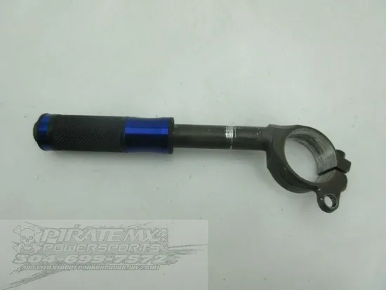 Left Clip-On Clip Side Handle Bar 2003 Kawasaki Ninja ZX6R ZX636C 856