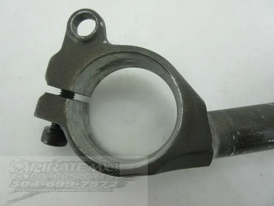 Left Clip-On Clip Side Handle Bar 2003 Kawasaki Ninja ZX6R ZX636C 856