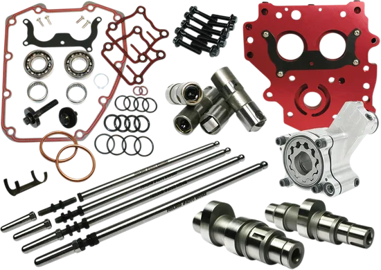 Feuling HP+ Complete Gear Drive Cam Kit 525 w Quick Install Pushrod