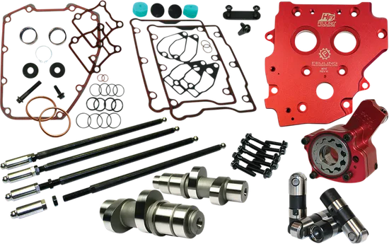 Feuling Race 630 Gear Drive Cam Kit w ADJ Pushrod and Short Lifters