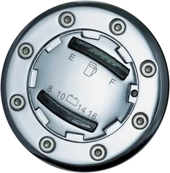 Kuryakyn Informer LED Gas Petrol Fuel Battery Gauge