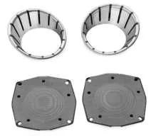 Kuryakyn Chrome LED Speaker Bezels