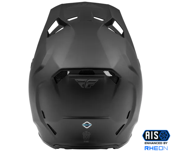 Fly Racing Adult Unisex Formula CC Solid Helmet Full Face XS Black