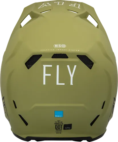 Fly Racing Adult Unisex Formula CC Centrum Helmet MX S Green
