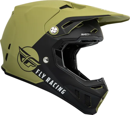 Fly Racing Adult Unisex Formula CC Centrum Helmet MX XS Green