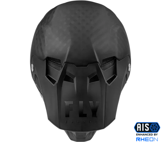 Fly Racing Adult Unisex Formula Carbon Solid Helmet Full Face XS Black