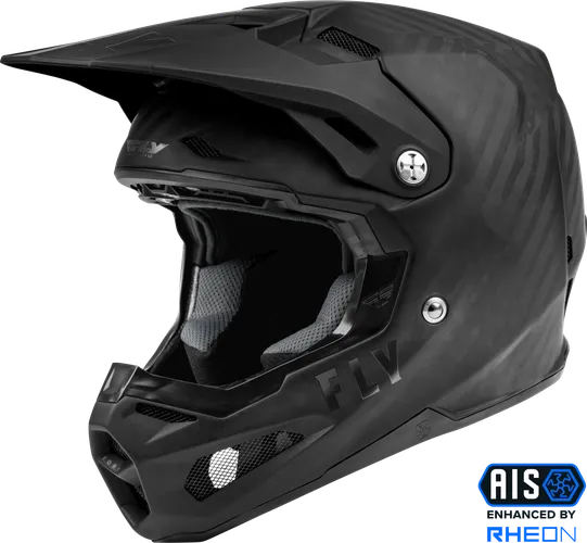 Fly Racing Youth Unisex Formula Carbon Solid Helmet Full Face L Black