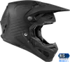 Fly Racing Youth Unisex Formula Carbon Solid Helmet Full Face L Black