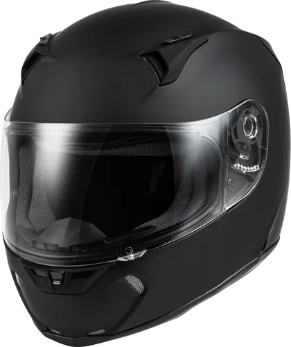 Fly Racing Adult Unisex Revolt FS Solid Helmet Full Face M Black 5