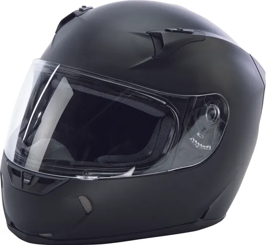 Fly Racing Adult Unisex Revolt FS Solid Helmet Full Face M Black 1
