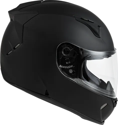 Fly Racing Adult Unisex Revolt FS Solid Helmet Full Face M Black 4