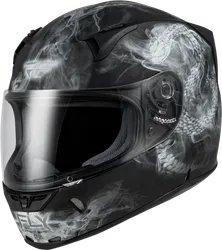 Fly Racing Adult Unisex Revolt Coil Helmet Full Face Street L Matte Black White