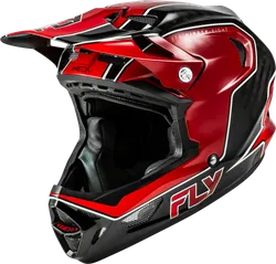 Fly Racing Adult Unisex Werx-R Flow Carbon Helmet Bicycle XL Black Red