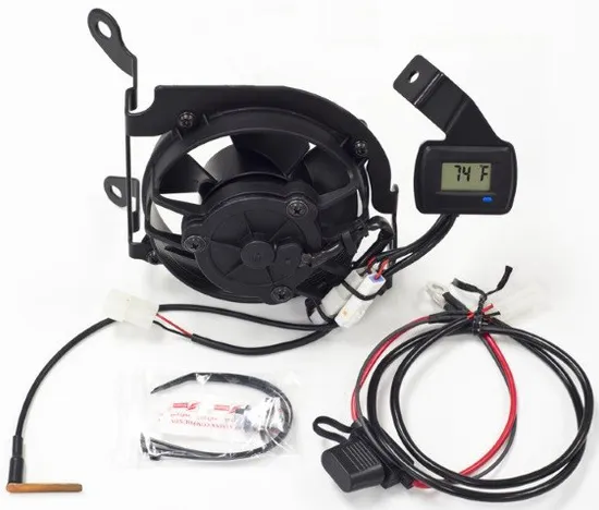 Trail Tech Programmable Electronic Engine Radiator Cooling Fan Kit