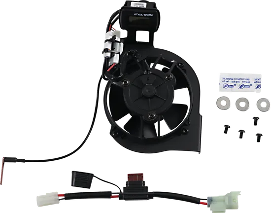 Trail Tech Programmable Electronic Engine Radiator Cooling Fan Kit