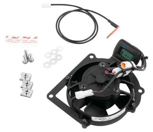 Trail Tech Programmable Electronic Engine Radiator Cooling Fan Kit