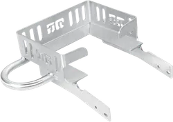 DG Six-Pack Rear Luggage Can Drink Cooler Rack Aluminum