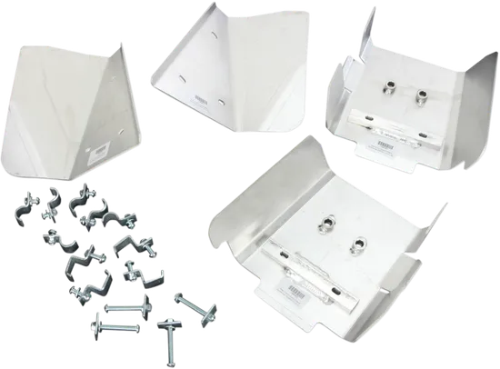 Moose Bolt On Aluminum Front A Arm Skid Plate Guards