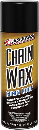 Maxima Chain Wax Lube Lubricant Spray 5.5 Oz