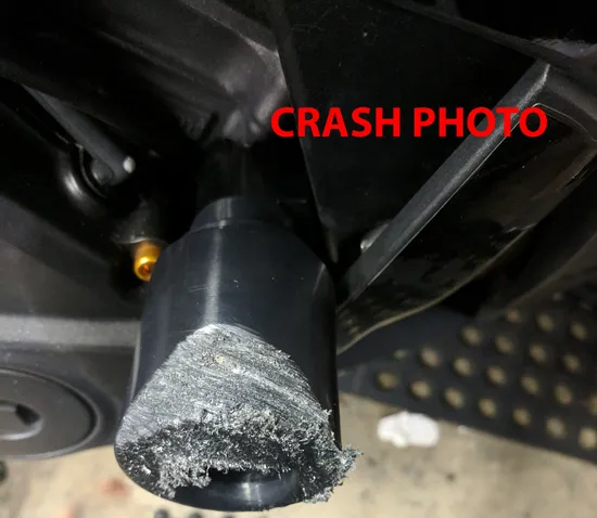 Shogun Standard Black Frame Sliders Engine Guards Crash Protectors