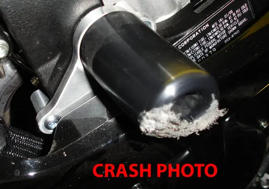 Shogun Standard Black Frame Sliders Engine Guards Crash Protectors