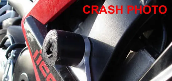 Shogun Standard Black Frame Sliders Engine Guards Crash Protectors