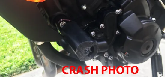 Shogun Standard Black Frame Sliders Engine Guards Crash Protectors