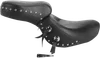Mustang Black Studded 2 Up Wide Touring 1pc Seat