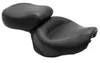 Mustang Black Vintage 2 Up Wide Touring 1pc Seat