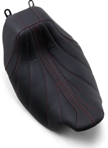 Mustang Black w Red Gravity Stitch Revere Journey Solo Seat