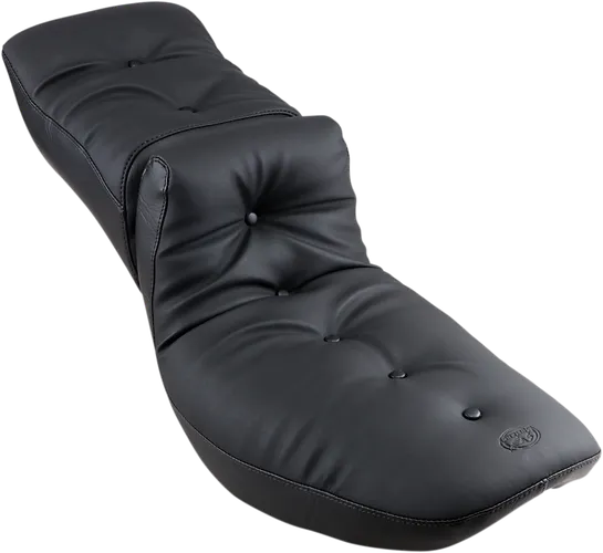 Mustang Black Regal Duke Extra Wide 1pc Pillow Seat