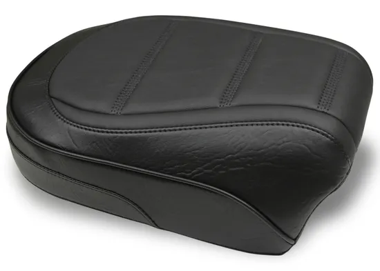 Mustang Black Tuck Roll Standard Touring Passenger Seat 1