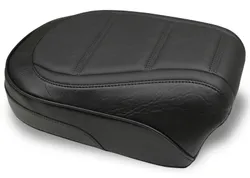 Mustang Black Tuck Roll Standard Touring Passenger Seat