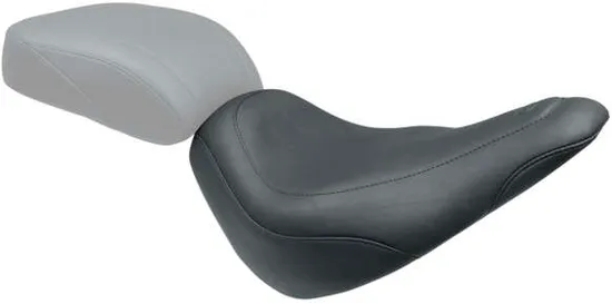 Mustang Black Wide Tripper Front Solo Driver Seat