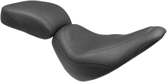 Mustang Black Wide Tripper Front Solo Driver Seat