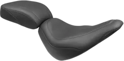 Mustang Black Wide Tripper Front Solo Driver Seat